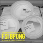 FSI BPONG 10X01 Filter Bag 10 micron Polypropylene Polyloc Ring Size 6 inch x 20 inch 